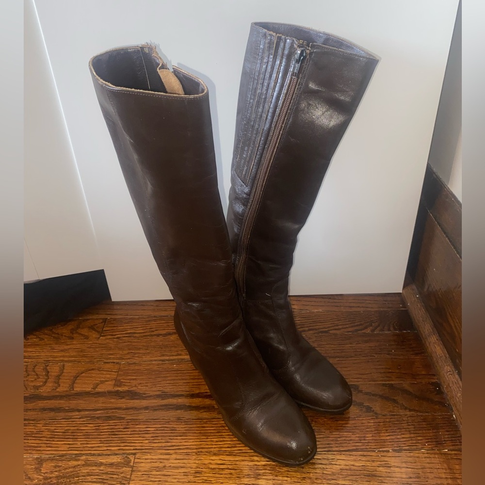 Brown Knee High Boots